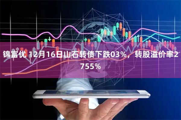 锦富优 12月16日山石转债下跌03%，转股溢价率2755%